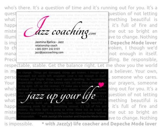 Jazz coaching vizitka