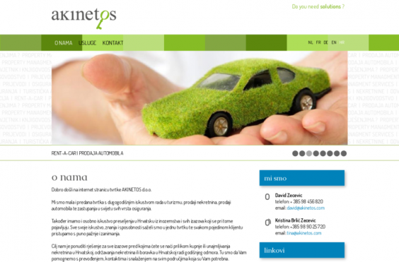 Akinetos web Akinetos web