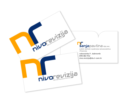 Nivo revizija - business card