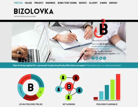 Bizolovka - početna stranica